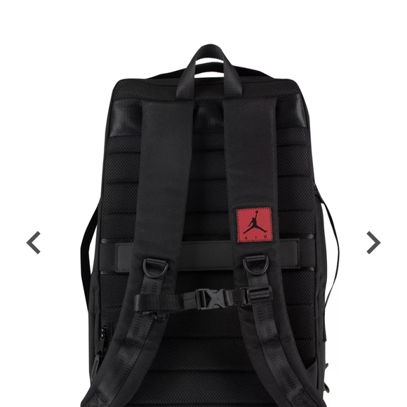 Jordan Black and Red Backpack - Picture 3 of 5